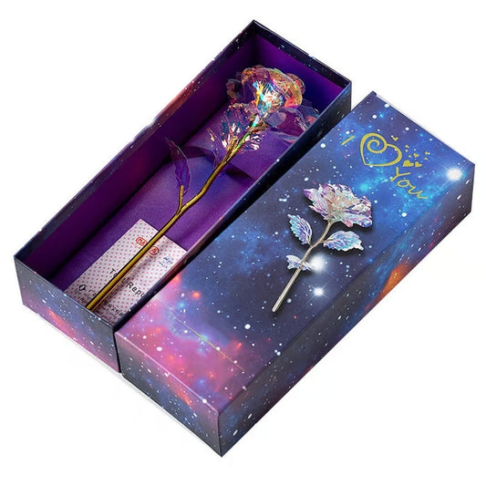 Rosa Galaxia Infinita💝Oferta Especial de San Valentín 2025🌹