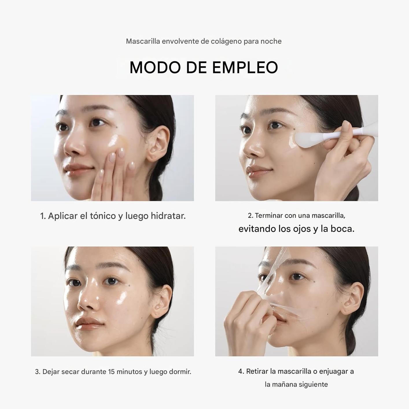 MEDICUBE™ Mascarilla envolvente de noche con colágeno,   75  ml
