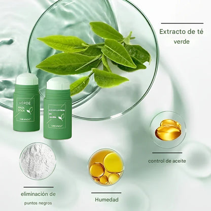 🎉[Oferta especial] Obtén 2 mascarillas de té verde de limpieza profunda por el precio de 1🎉