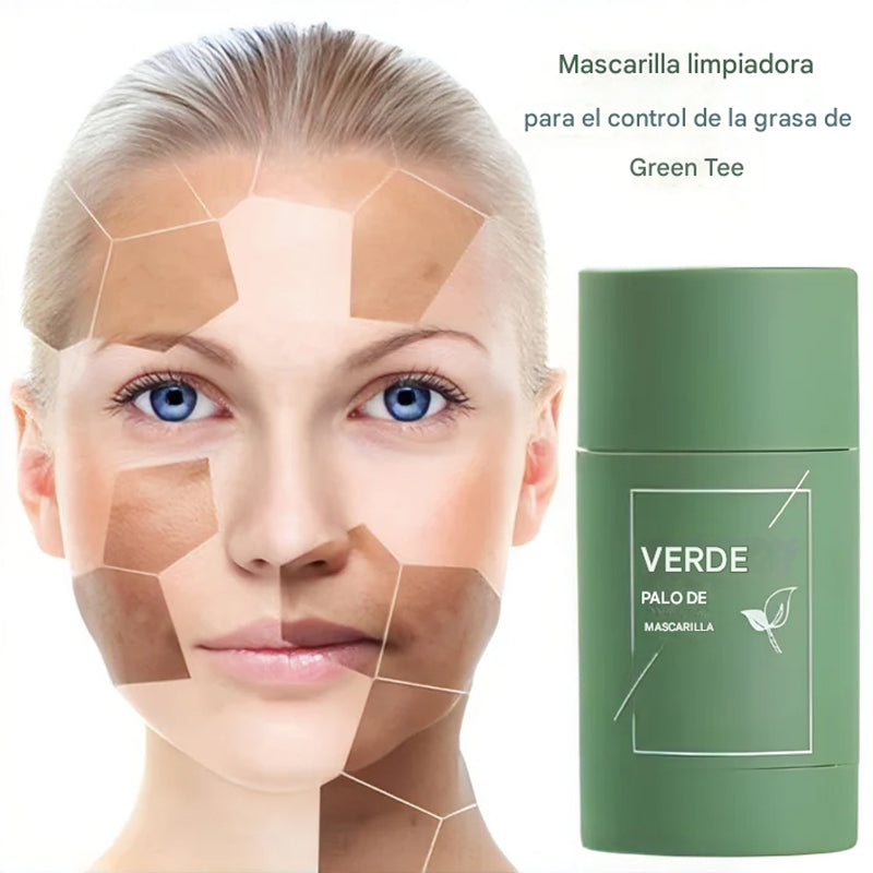 Mascarilla de té verde de limpieza profunda!