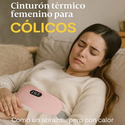 Cinturón térmico de alivio para los colicos menstruales