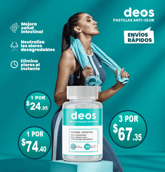 DEOS - Desodorante interno natural