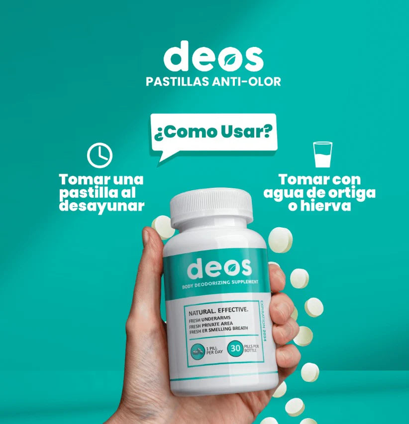 DEOS™ - Desodorante Corporal Natural