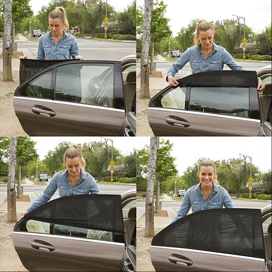 Protectores universales para ventanas de automóviles