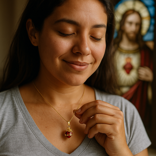 Collar Sagrado Corazon de Jesus