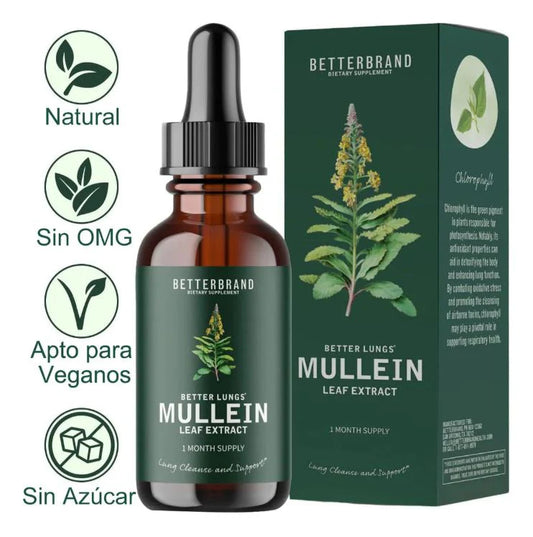MULLEIN™ Limpia tus Pulmones y Respira con Libertad Todos los Días