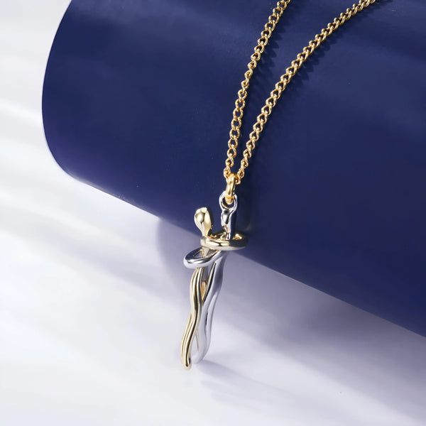 ♥️Collar Abrazo Infinito🎁Último Día de Oferta por San Valentín