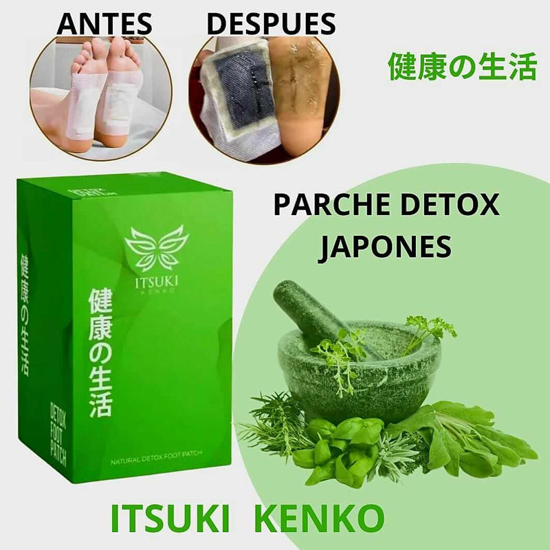 Parches Detox-ITSUKI KENKO ( Desintoxicacion 100% Natural )