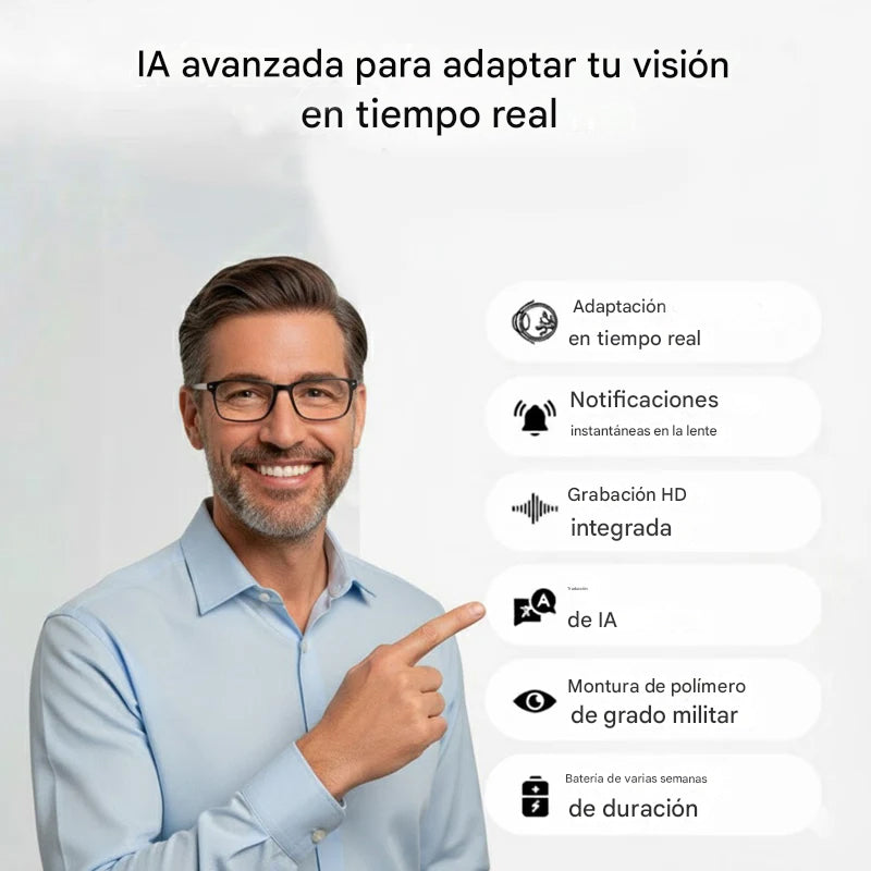 Lentes adaptativas SmartVision™ con tecnología IA