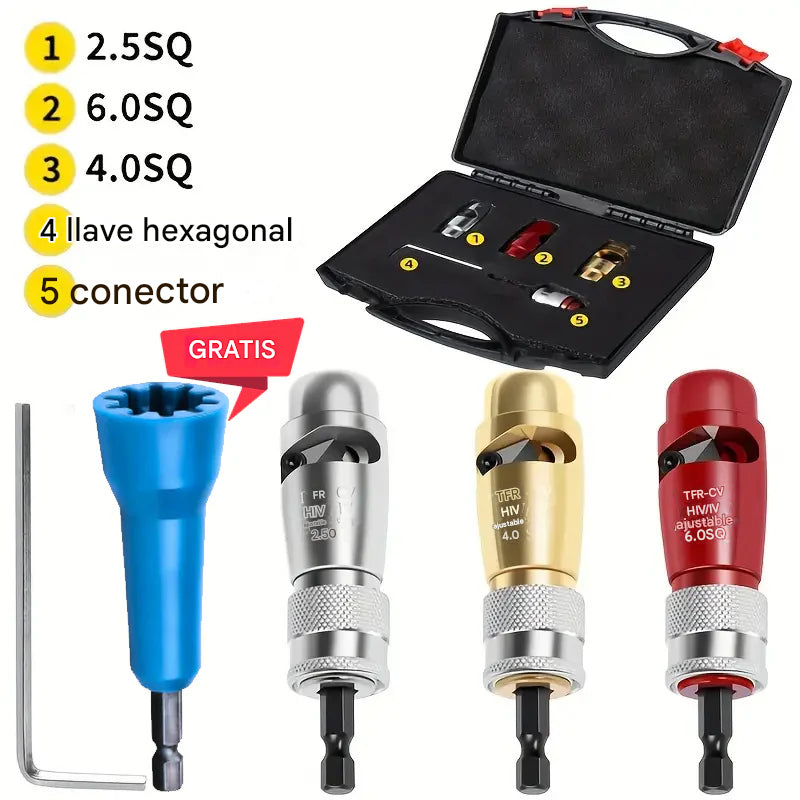 🎉[Oferta especial] ¡Consigue tu segund set de herramienta para pelar y torcer cables, con envío gratis!🎉