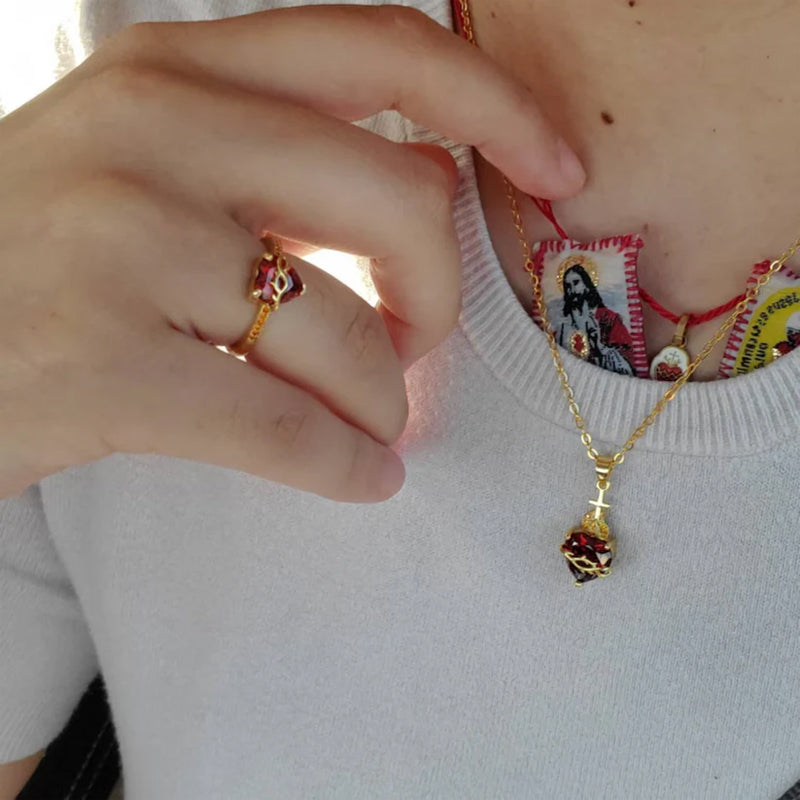 Collar Sagrado Corazon de Jesus