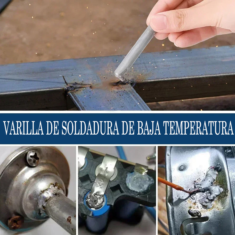 Juego de varillas para soldar a baja temperatura.🔥