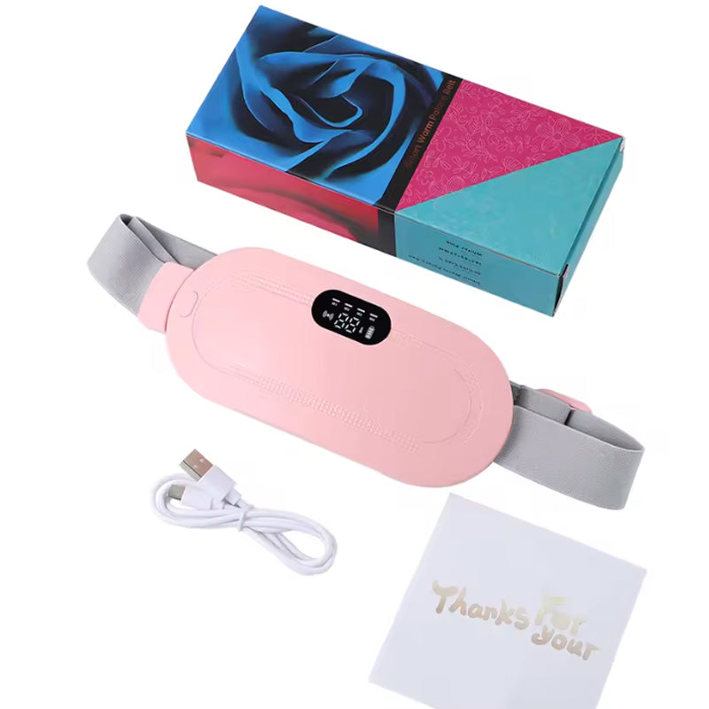 Cinturón térmico de alivio para los colicos menstruales