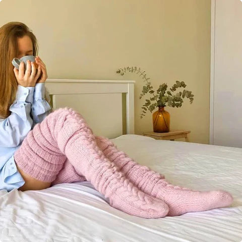 🎉 Calcetines Hasta el Muslo🧦 (Pre-Venta de Invierno 50% de DESCUENTO) 🎁❄️